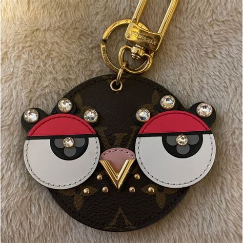 louis vuitton owl bag charm|louis vuitton keyholder.